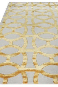 Exquisite Rugs Metro Velvet Handmade Hand-Knotted New Zealand Wool and Viscose  Area Rug