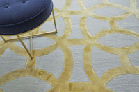Exquisite Rugs Metro Velvet Handmade Hand-Knotted New Zealand Wool and Viscose  Area Rug