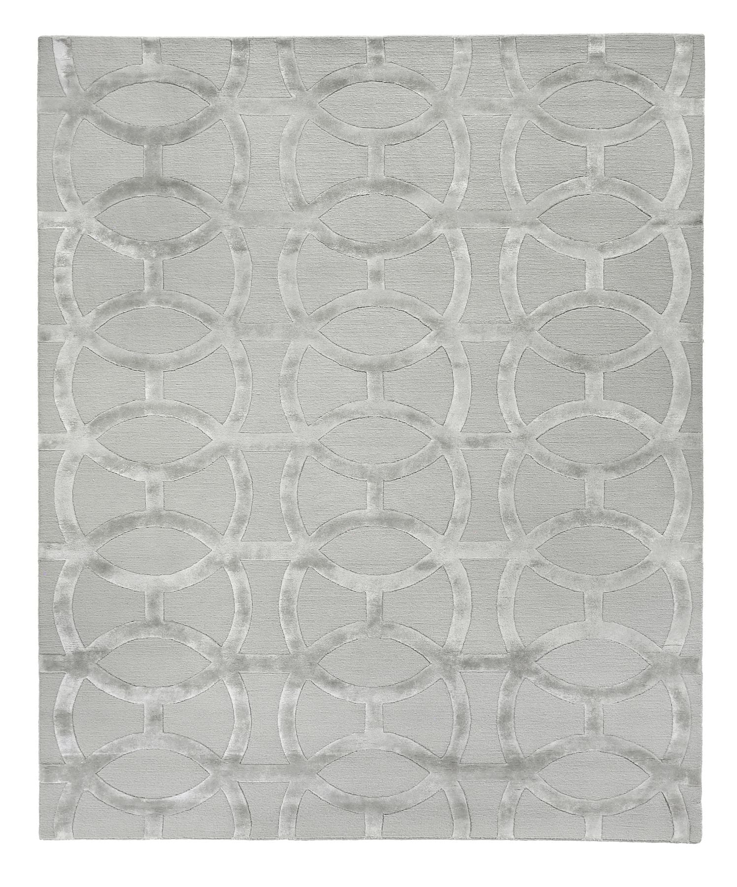 Exquisite Rugs Metro Velvet Handmade Hand-Knotted New Zealand Wool and Viscose  Area Rug