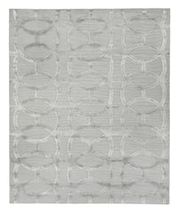 Exquisite Rugs Metro Velvet Handmade Hand-Knotted New Zealand Wool and Viscose  Area Rug