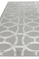 Exquisite Rugs Metro Velvet Handmade Hand-Knotted New Zealand Wool and Viscose  Area Rug