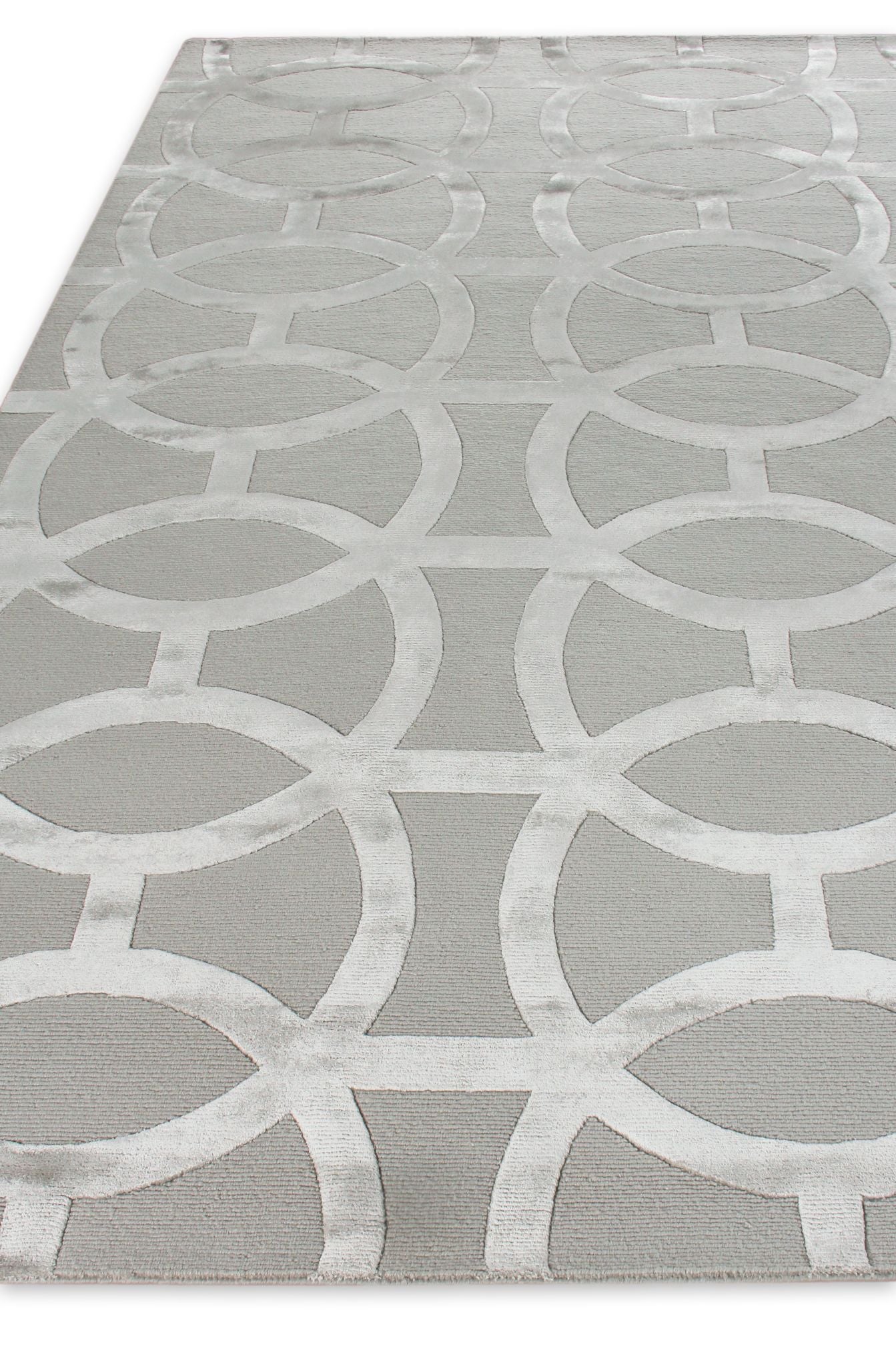 Exquisite Rugs Metro Velvet Handmade Hand-Knotted New Zealand Wool and Viscose  Area Rug
