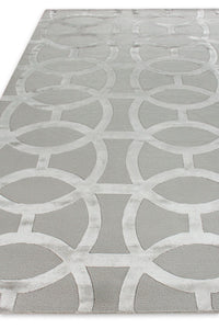 Exquisite Rugs Metro Velvet Handmade Hand-Knotted New Zealand Wool and Viscose  Area Rug