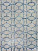Exquisite Rugs Metro Velvet Handmade Hand-Knotted New Zealand Wool and Viscose  Area Rug