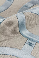 Exquisite Rugs Metro Velvet Handmade Hand-Knotted New Zealand Wool and Viscose  Area Rug