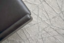Exquisite Rugs Windsor Handmade Hand Loomed New Zealand Wool and Bamboo Silk Rug 6'X9'