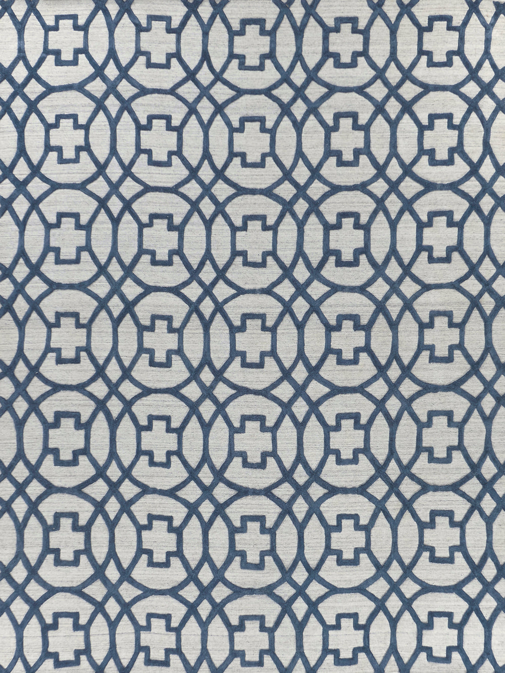 Exquisite Rugs Windsor Handmade Hand Loomed New Zealand Wool and Bamboo Silk Rug 6'X9'