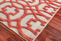 Exquisite Rugs Windsor Handmade Hand Loomed New Zealand Wool and Bamboo Silk Rug 6'X9'