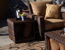 Sunset West Montecito Wicker End Table