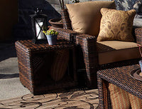 Sunset West Montecito Wicker End Table
