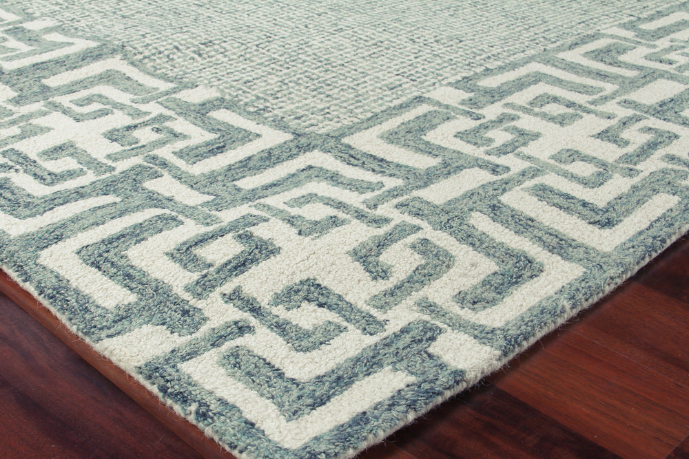 Exquisite Rugs Caprice Handmade Hand-Tufted New Zealand Wool Area Rug