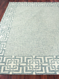 Exquisite Rugs Caprice Handmade Hand-Tufted New Zealand Wool Area Rug