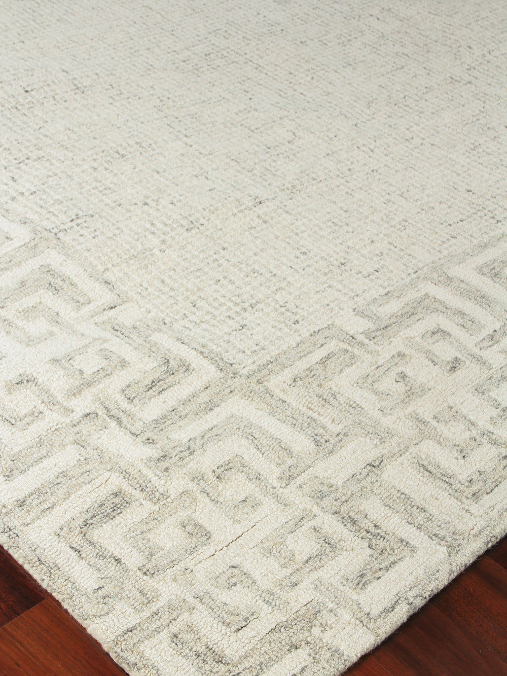 Exquisite Rugs Caprice Handmade Hand-Tufted New Zealand Wool Area Rug