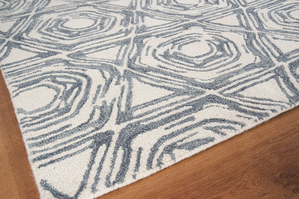 Exquisite Rugs Caprice Handmade Hand-Tufted New Zealand Wool Area Rug
