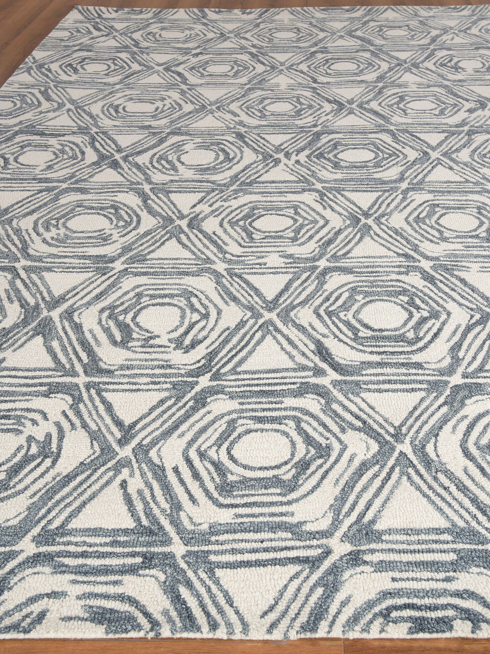 Exquisite Rugs Caprice Handmade Hand-Tufted New Zealand Wool Area Rug