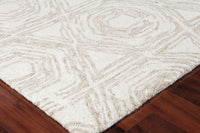 Exquisite Rugs Caprice Handmade Hand-Tufted New Zealand Wool Area Rug