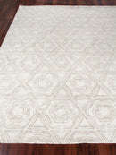 Exquisite Rugs Caprice Handmade Hand-Tufted New Zealand Wool Area Rug