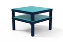 Telescope Casual Leeward Marine Grade Polymer 28.5" x 28.5" Marine Grade Polymer Top Corner Table
