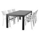International Home Miami Atlantic Noordam 7 Piece Rectangular Patio Dining Set