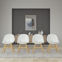International Home Miami Amazonia 4-Piece Chairs Set | Ideal for Indoors