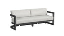 Sunset West Malibu Sofa in Cast Silver - No Welt