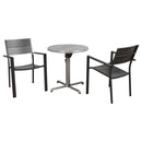 International Home Miami Atlantic Koningsdam 3 Piece Round Patio Dining Set