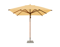 Bambrella Levante 2.6m Square Bamboo Umbrella