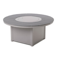 Telescope Casual Rustic Polymer 54" Round Fire Table
