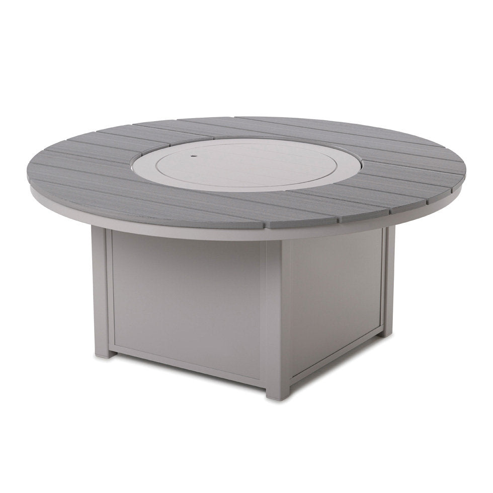 Telescope Casual Rustic Polymer 54" Round Fire Table