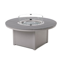 Telescope Casual Rustic Polymer 54" Round Fire Table