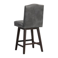 Sunpan Brenan Counter Stool in Bravo Admiral / Cognac / Zenith Alabaster