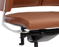 Sunpan Kremer Office Chair Black / Tan