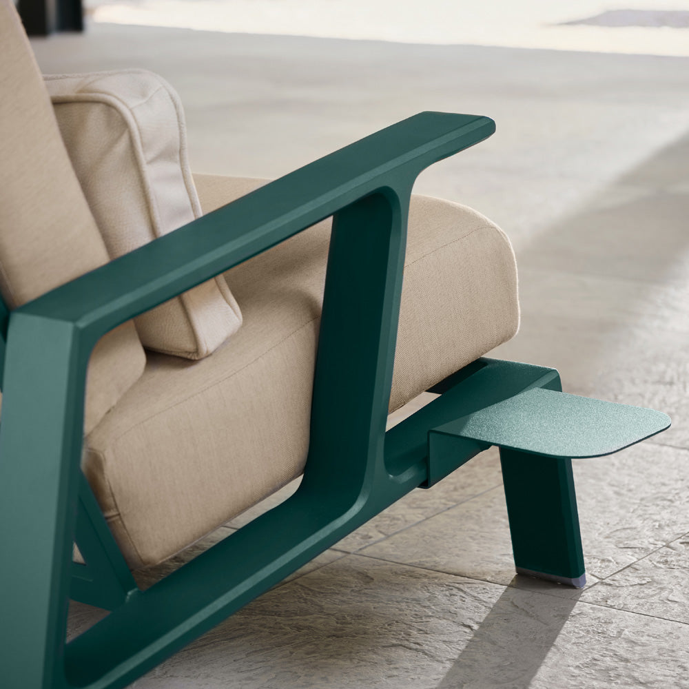 Woodard Elevation RHF/LHF Side Tray Table
