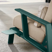 Woodard Elevation RHF/LHF Side Tray Table