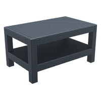 Compamia Monaco Resin Patio Seating 4 piece with Cushion