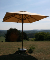 Bambrella Levante 3.0m Square Bamboo Umbrella