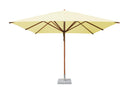 Bambrella Levante 3.4m Square Bamboo Umbrella
