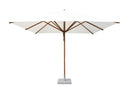 Bambrella Levante 3.4m Square Bamboo Umbrella