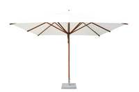 Bambrella Levante 3.4m Square Bamboo Umbrella