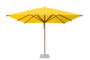 Bambrella Levante 3.4m Square Bamboo Umbrella