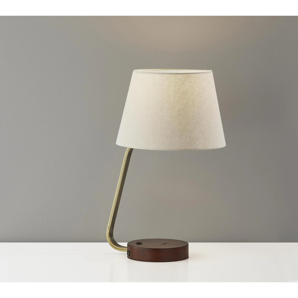 Adesso Louie AdessoCharge Table Lamp