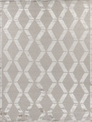 Exquisite Rugs Metro Velvet Handmade Hand-Knotted New Zealand Wool and Viscose  Area Rug