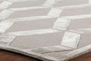 Exquisite Rugs Metro Velvet Handmade Hand-Knotted New Zealand Wool and Viscose  Area Rug