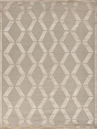 Exquisite Rugs Metro Velvet Handmade Hand-Knotted New Zealand Wool and Viscose  Area Rug