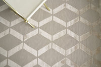 Exquisite Rugs Metro Velvet Handmade Hand-Knotted New Zealand Wool and Viscose  Area Rug