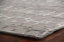 Exquisite Rugs Metro Velvet Handmade Hand-Knotted New Zealand Wool and Viscose  Area Rug