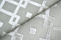 Exquisite Rugs Metro Velvet Handmade Hand-Knotted New Zealand Wool and Viscose  Area Rug