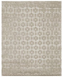 Exquisite Rugs Metro Velvet Handmade Hand-Knotted New Zealand Wool and Viscose  Area Rug