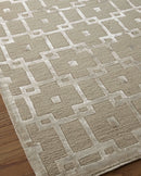 Exquisite Rugs Metro Velvet Handmade Hand-Knotted New Zealand Wool and Viscose  Area Rug