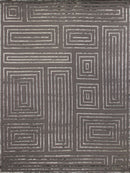 Exquisite Rugs Metro Velvet Handmade Hand-Knotted New Zealand Wool and Viscose  Area Rug